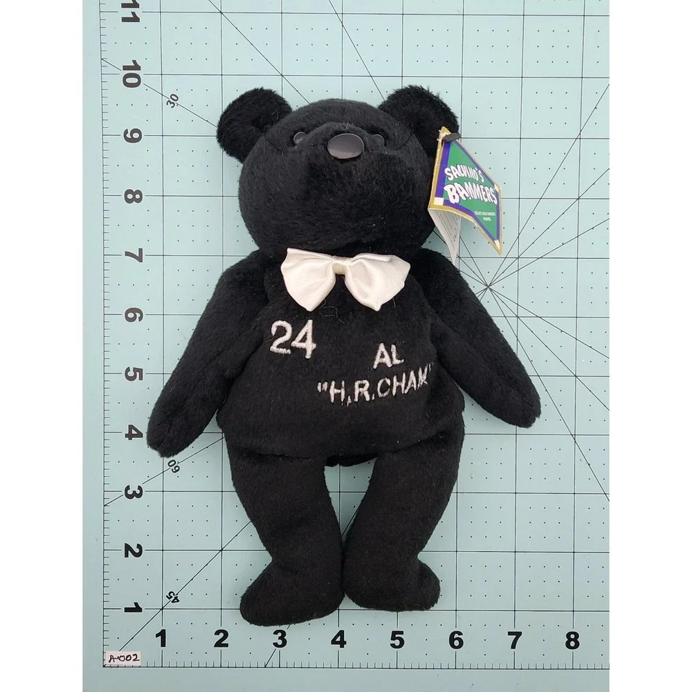 SALVINOS BAM BEANOS‎ HOME RUN CHAMP 1998 NWT BLACK BEAR
